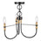 Artcraft Foundry 3 Light Pendant, Black