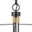 Artcraft Foundry 3 Light Pendant, Black