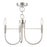 Artcraft Foundry 3 Light Pendant, Brushed Nickel