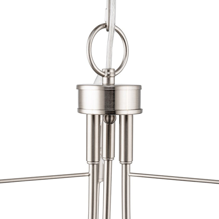 Artcraft Foundry 3 Light Pendant, Brushed Nickel