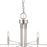 Artcraft Foundry 6 Light Chandelier, Brushed Nickel