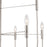 Artcraft Foundry 9 Light Chandelier, Brushed Nickel