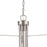 Artcraft Foundry 9 Light Chandelier, Brushed Nickel