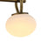 Artcraft Velora 2Lt LED Wall Sconce, Legacy Brass/White Swirl