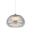 Artcraft Haze 1Lt LED 13" Pendant, Black/Smoke