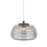 Artcraft Haze 1Lt LED 13" Pendant, Black/Smoke