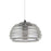 Artcraft Haze 1Lt LED 13" Pendant, Black/Smoke
