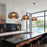 Artcraft Haze 1Lt LED 16" Pendant, Black/Espresso Copper