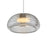 Artcraft Haze 1Lt LED 16" Pendant, Black/Smoke