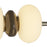 Artcraft Strata 1Lt LED 41" Pendant, Satin Nickel/Acid Opal