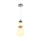Artcraft Strata 1Lt LED 14" Pendant, Satin Nickel/Acid Opal - AC5071SN