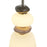 Artcraft Strata 1Lt LED 14" Pendant, Satin Nickel/Acid Opal