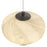 Artcraft Solara 3Lt LED Chandelier, Graphite/Cloudy Swirl