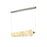 Artcraft Solara 1Lt LED 43" Pendant, Graphite/Cloudy Swirl - AC5088GR