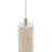 Artcraft Zara 1Lt LED Pendant, Brushed Nickel/Clear