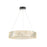 Artcraft Alya 1Lt LED 17" Chandelier, Polished Nickel/Clear