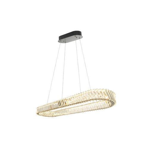 Artcraft Alya Light Pendant, Polished Nickel/Clear