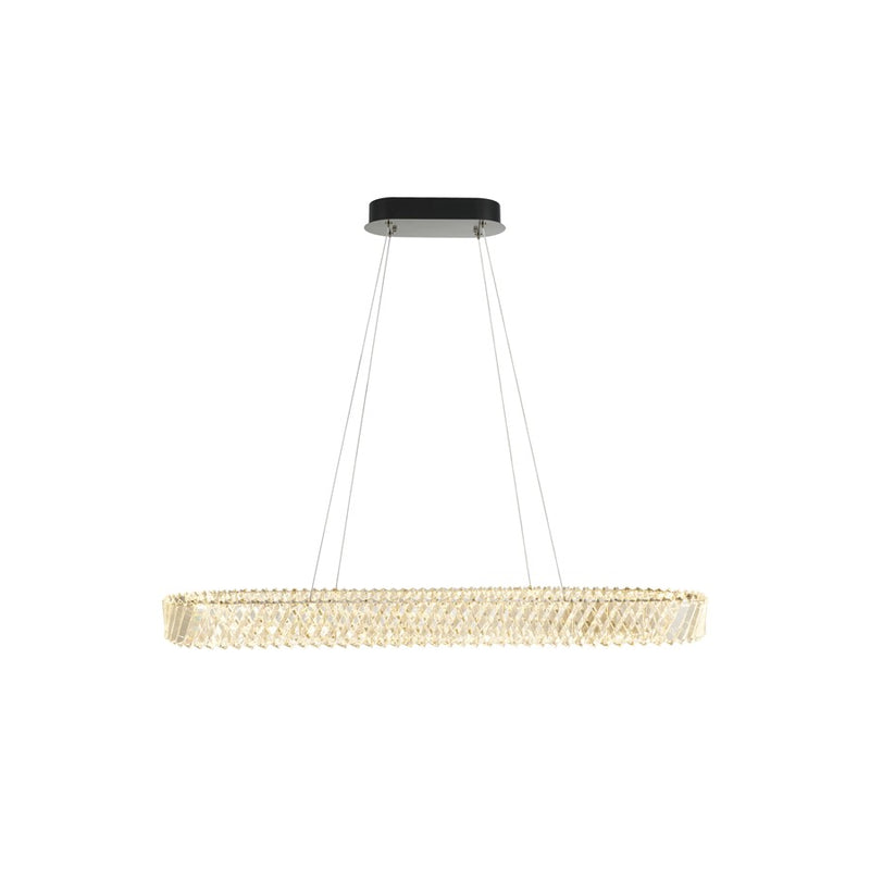 Artcraft Alya Light Pendant, Polished Nickel/Clear