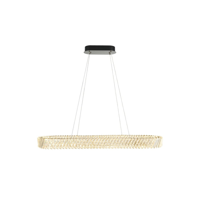 Artcraft Alya Light Pendant, Polished Nickel/Clear