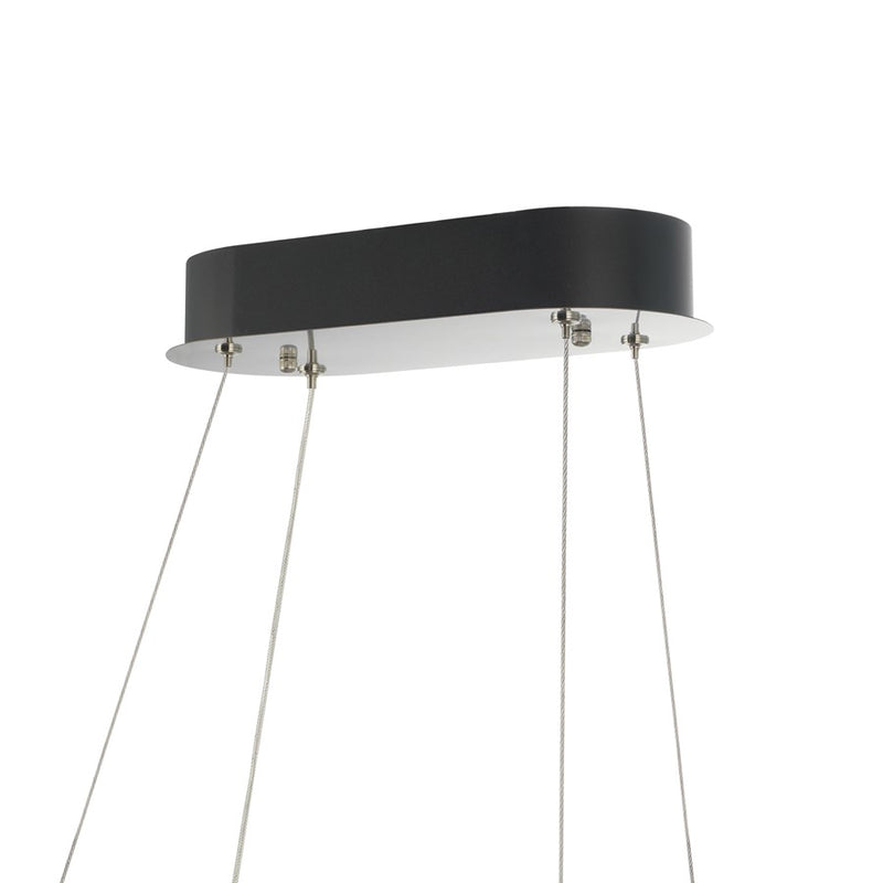Artcraft Alya Light Pendant, Polished Nickel/Clear