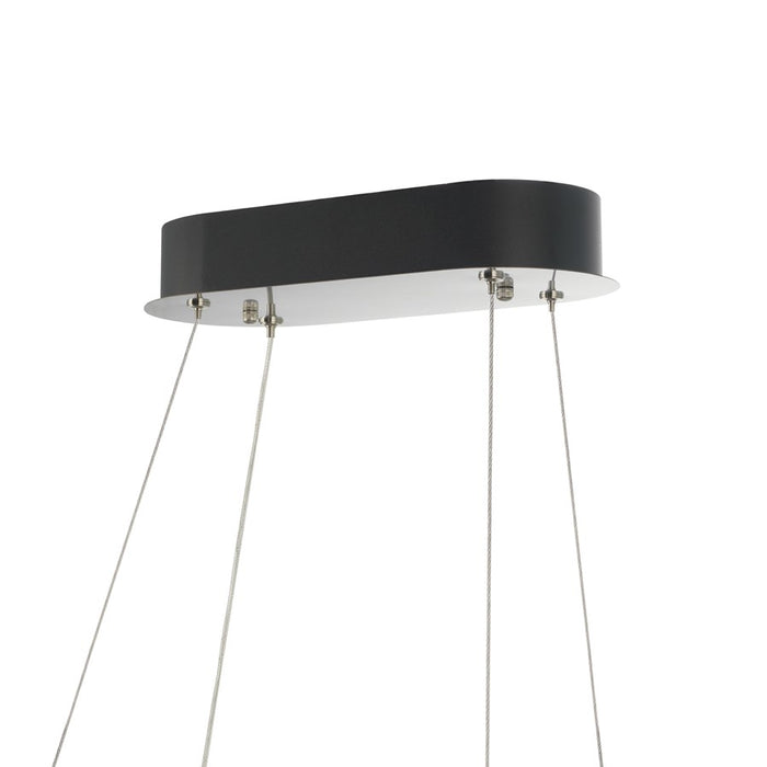 Artcraft Alya Light Pendant, Polished Nickel/Clear