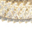 Artcraft Alya 1Lt LED 12" Flush-Mount, Polished Nickel/Clear