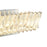 Artcraft Alya 1Lt LED 15" Wall Sconce, Polished Nickel/Clear