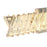Artcraft Alya 1Lt LED 19" Wall Sconce, Polished Nickel/Clear