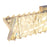 Artcraft Alya 1Lt LED 23" Wall Sconce, Polished Nickel/Clear