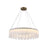 Artcraft Roselle 1Lt LED 33" Pendant, Legacy Brass/Piastra