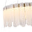 Artcraft Roselle 1Lt LED 19" Pendant, Legacy Brass/Piastra