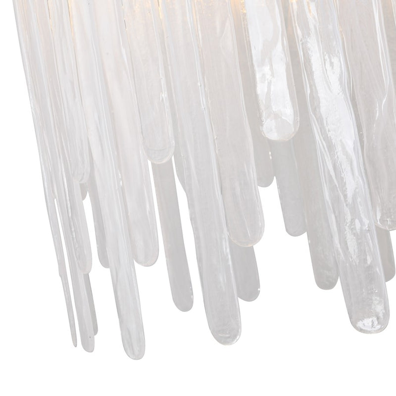 Artcraft Roselle 1Lt LED 40" Pendant, Legacy Brass/Piastra