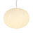 Artcraft Portico 1Lt LED 9" Pendant, Satin Nickel/White Lava