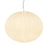 Artcraft Portico 1Lt LED 15" Pendant, Satin Nickel/White Lava