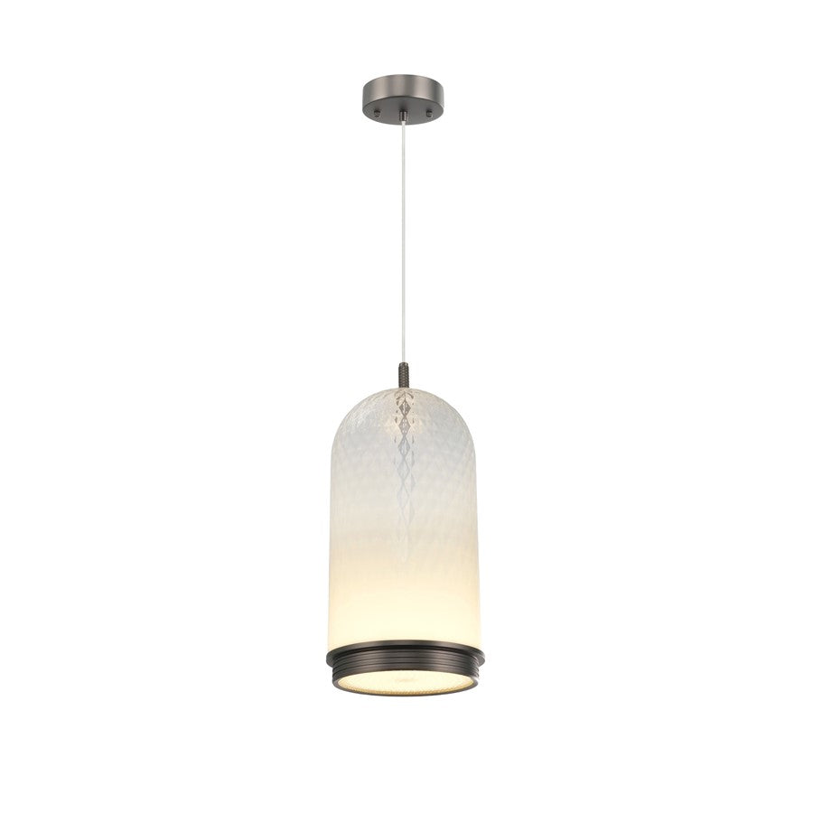 Artcraft Nebulosa Light Pendant, Graphite/Clear/Diamond White