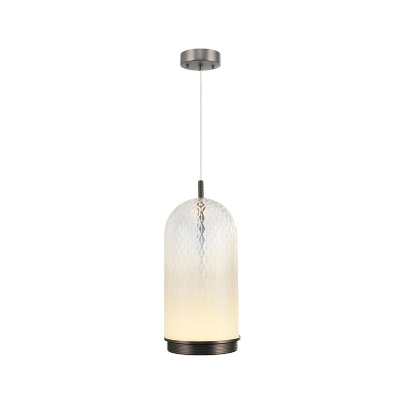 Artcraft Nebulosa Light Pendant, Graphite/Clear/Diamond White