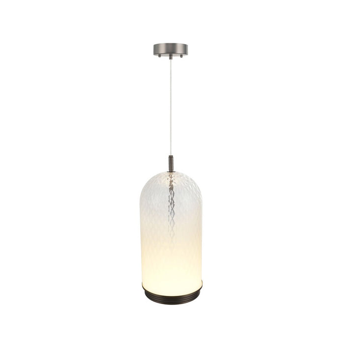 Artcraft Nebulosa Light Pendant, Graphite/Clear/Diamond White