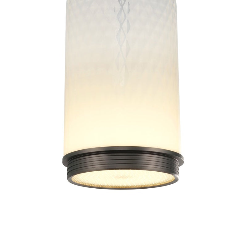 Artcraft Nebulosa Light Pendant, Graphite/Clear/Diamond White