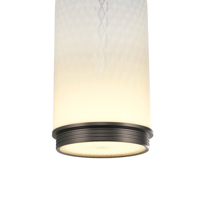 Artcraft Nebulosa Light Pendant, Graphite/Clear/Diamond White