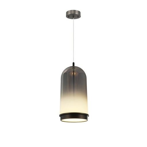 Artcraft Nebulosa Light Pendant, Graphite/Smoke/White