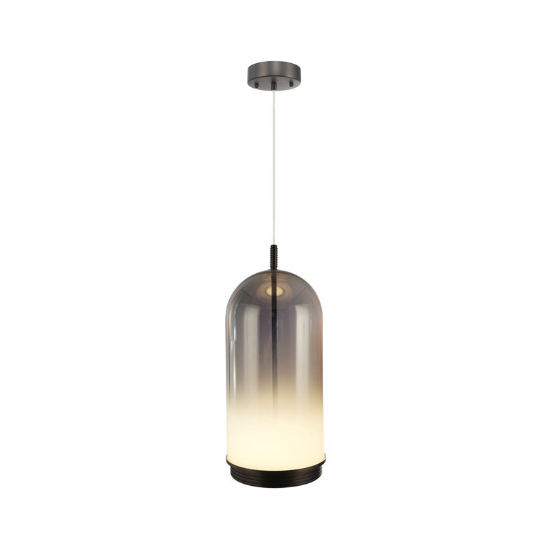 Artcraft Nebulosa Light Pendant, Graphite/Smoke/White