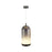 Artcraft Nebulosa Light Pendant, Graphite/Smoke/White