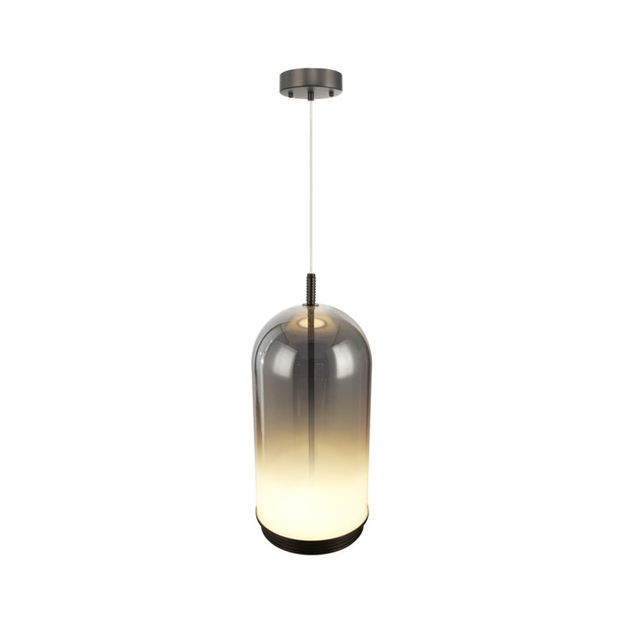 Artcraft Nebulosa Light Pendant, Graphite/Smoke/White