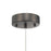 Artcraft Nebulosa Light Pendant, Graphite/Smoke/White