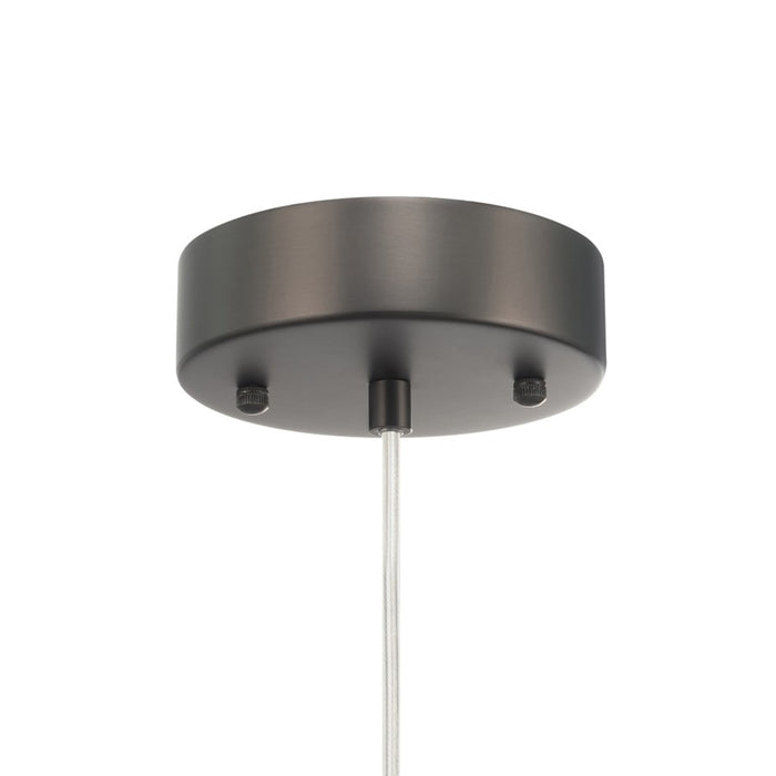 Artcraft Nebulosa Light Pendant, Graphite/Smoke/White