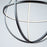 Artcraft Celestial 4 Light LED Orb Chandelier, Matte Black