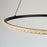Artcraft Nova 30W LED Pendant, Black