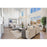 Artcraft Stella LED Pendant, Brushed Brass/Clear