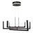 Artcraft Silicon Valley Integrated LED Chandelier, Black