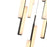 Artcraft Lumina 10Lt LED 20" Pendant, Forged Bronze/Alabaster
